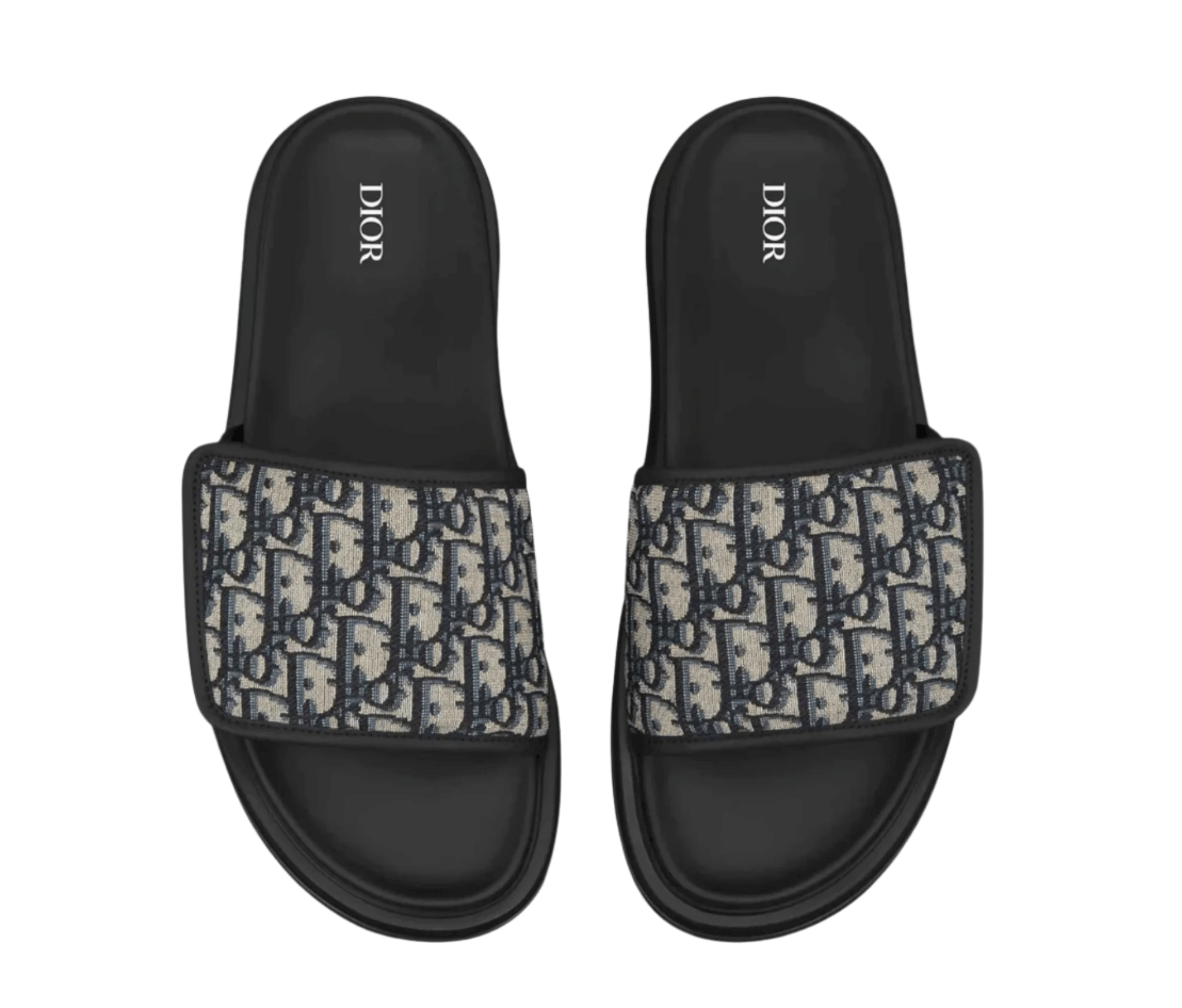 Dior Aqua Sandal In Dior Oblique Jacquard