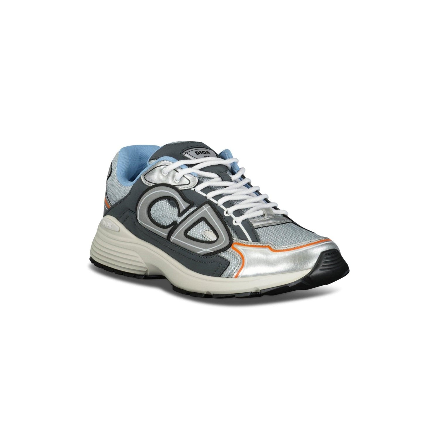 Dior B30 Trainers Dark Silver