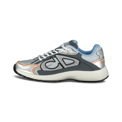 Dior B30 Trainers Dark Silver