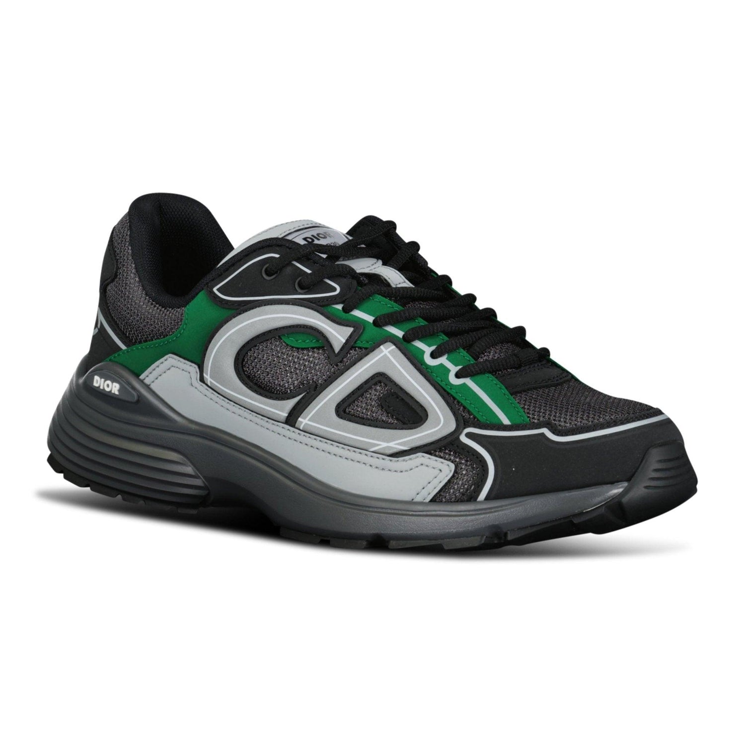 Dior B30 Trainers Green, Grey &amp; Black