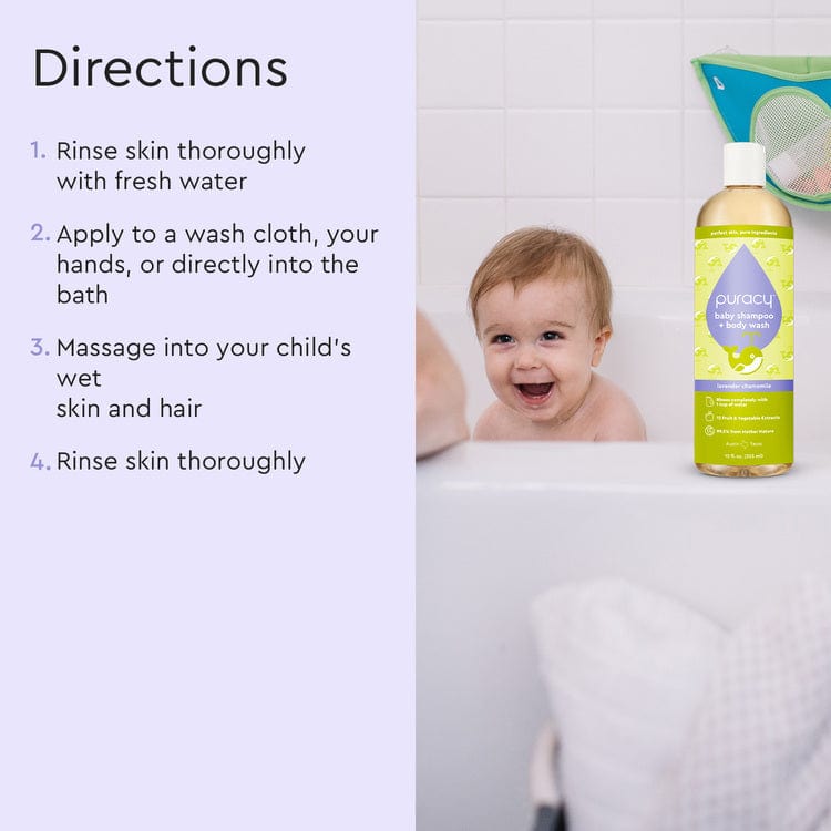 Baby Shampoo &amp; Body Wash (Tear-Free)