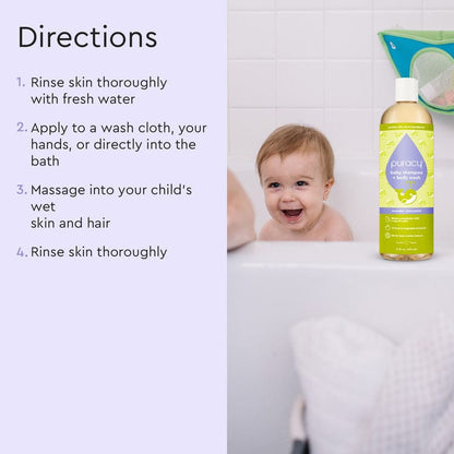Baby Shampoo &amp; Body Wash (Tear-Free)