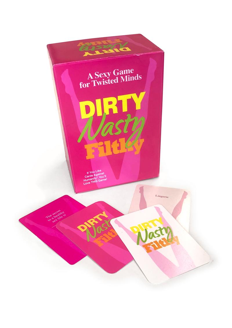 Dirty Nasty Filthy Card Game A Sexy Game for Twisted Minds