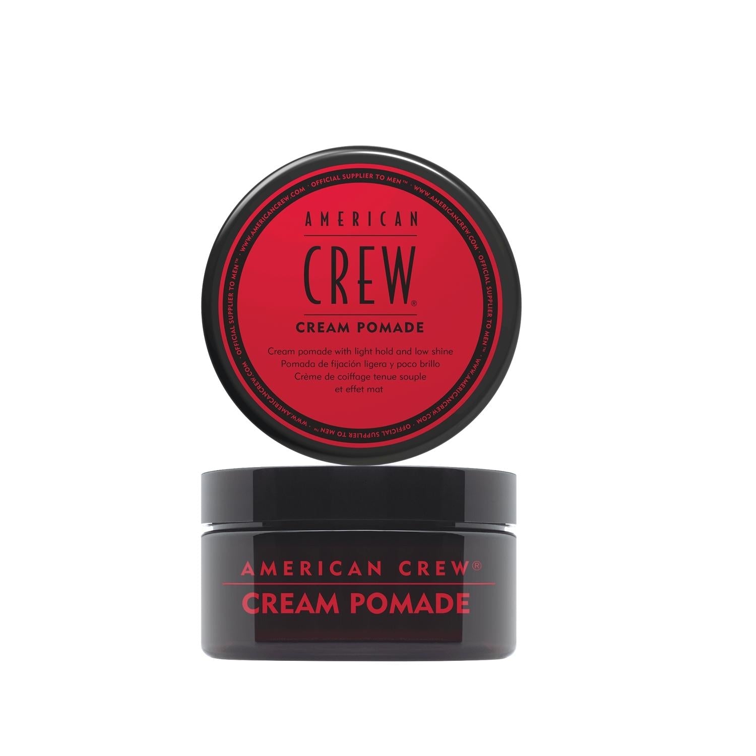 American Crew Cream Pomade for Light Hold &amp; Low Shine 85g