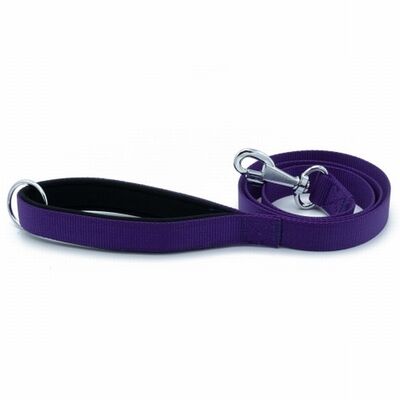 Doggie Comfort Classic Woven Dog Leash Purple 2x140 cm
