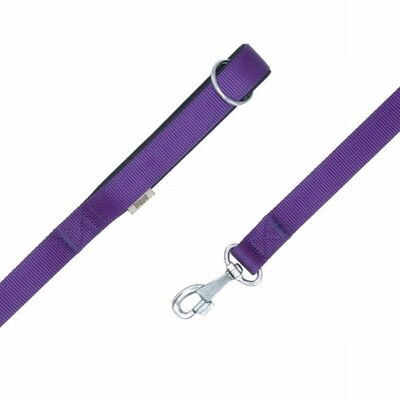 Doggie Comfort Classic Woven Dog Leash Purple 2x140 cm