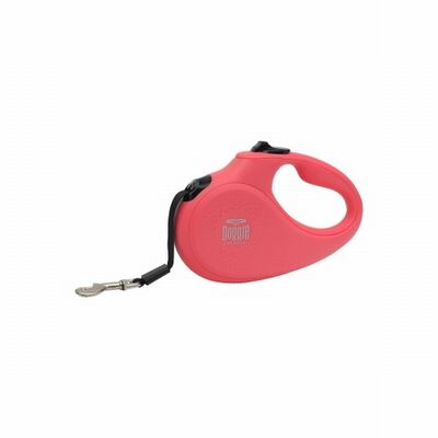 Doggie Master Series Retractable Dog Leash Pink Small