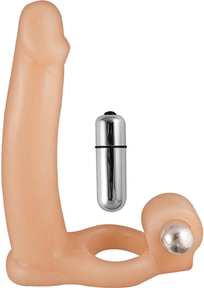 Double Penetrator DreamCockring with 10-Function Vibrating Bullet
