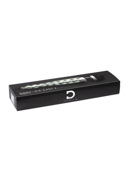 Doxy Die Cast 3 Wand Massager Pineapple Pattern Plug