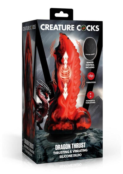 Dragon Thrusting Rechargeable Dildo