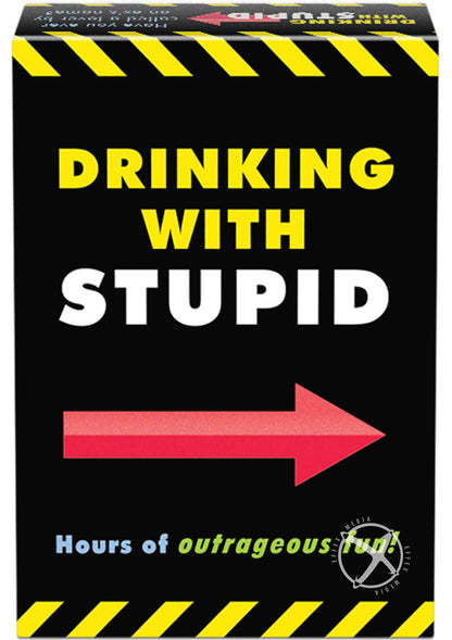 Drinking with Stupid Card Game Hours of Outrageous Fun