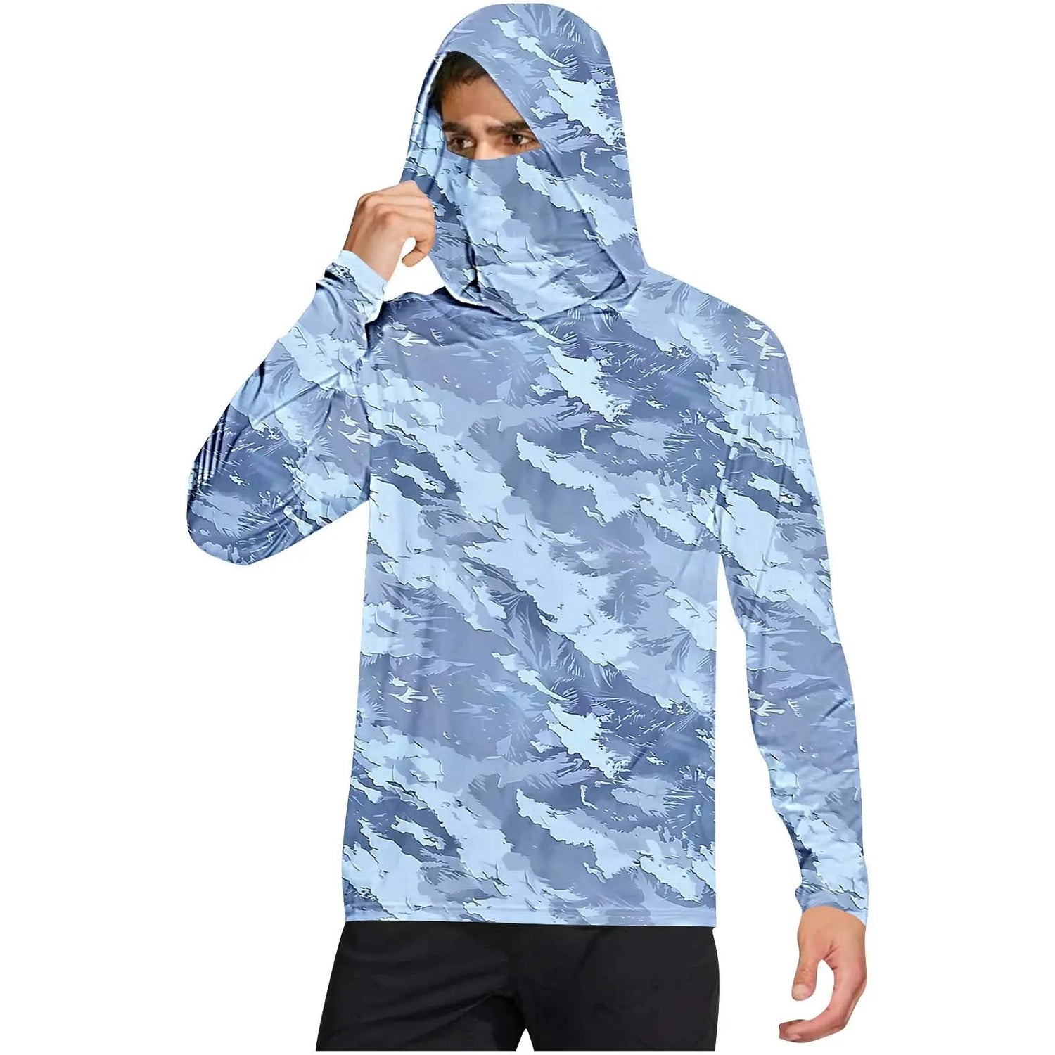 Dropshipman outdoor climbing ice-silk sun-protection clothing in multiple colors, designed for cross-border sports and outdoor activities.