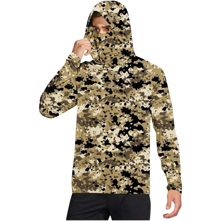 Dropshipman outdoor climbing clothing made from ice silk, designed for sun protection during outdoor sports activities.