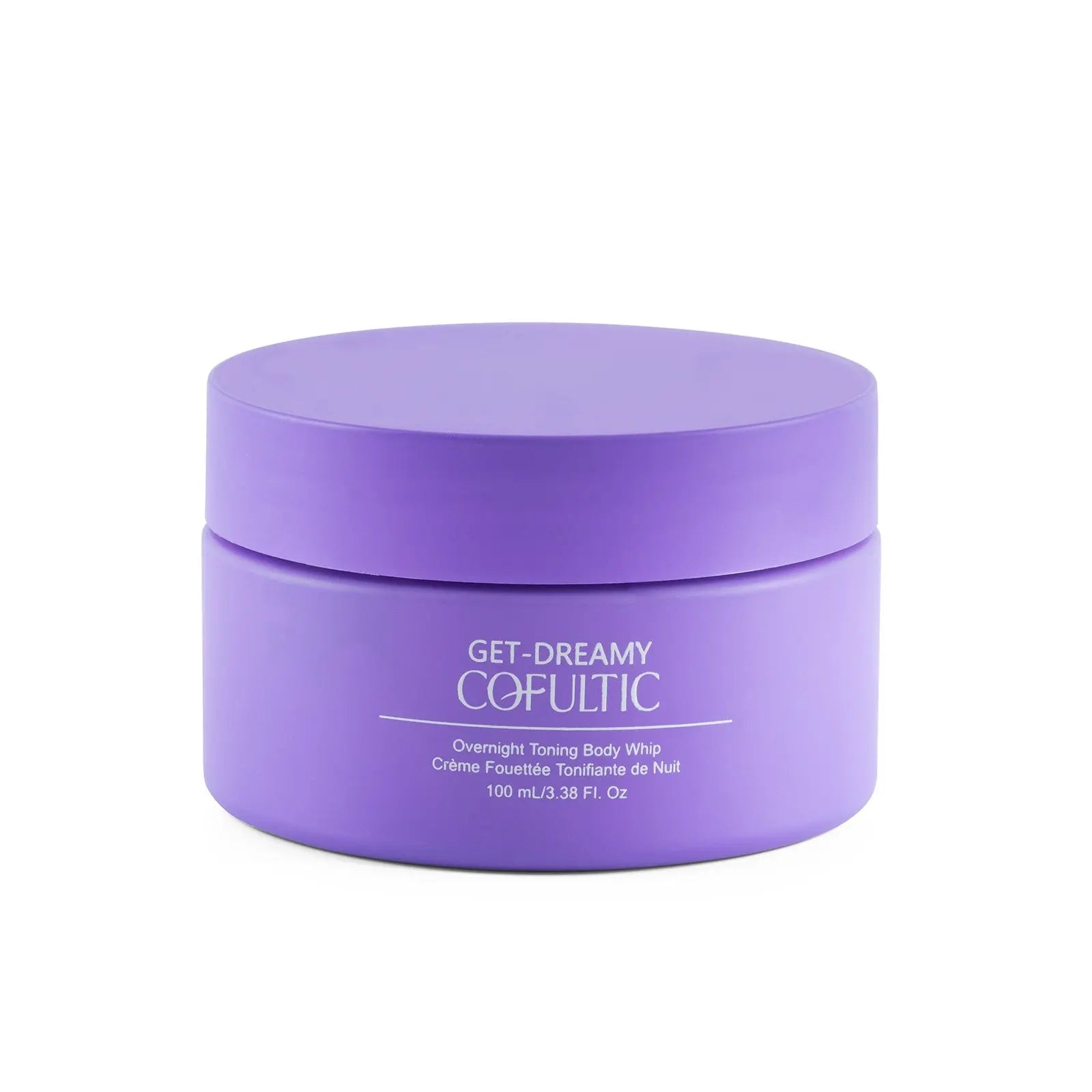 Dropshipman Cofultic Night Sleep Tightening Cream for flat wrinkles, featuring a sleek 100ml jar on a white background.