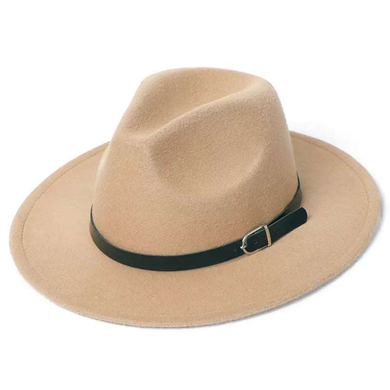 Black European and American retro jazz hat in British style, stylish vintage accessory by Dropshipman.