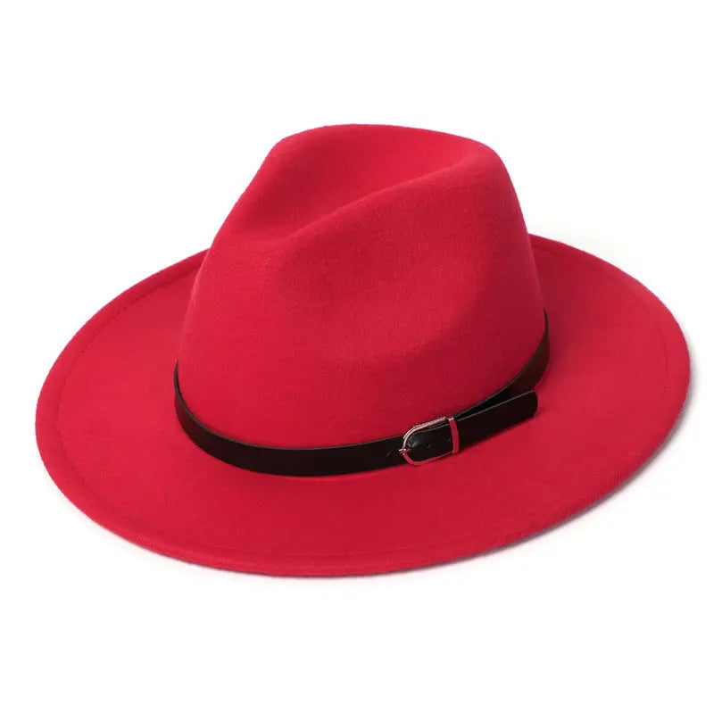 Black European and American retro jazz hat in British style, stylish vintage accessory by Dropshipman.