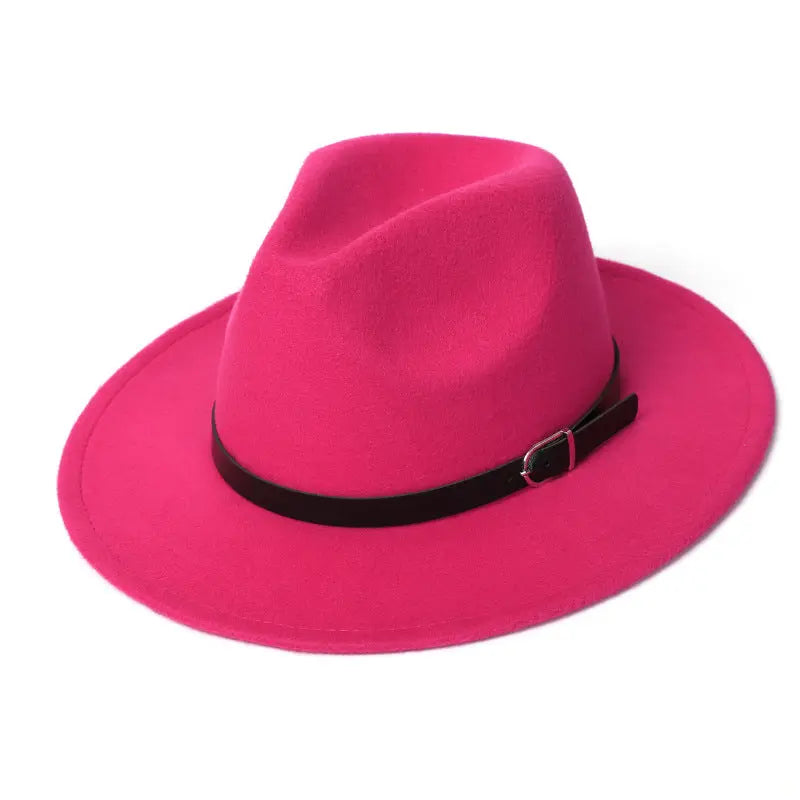 Black European and American retro jazz hat in British style, stylish vintage accessory by Dropshipman.
