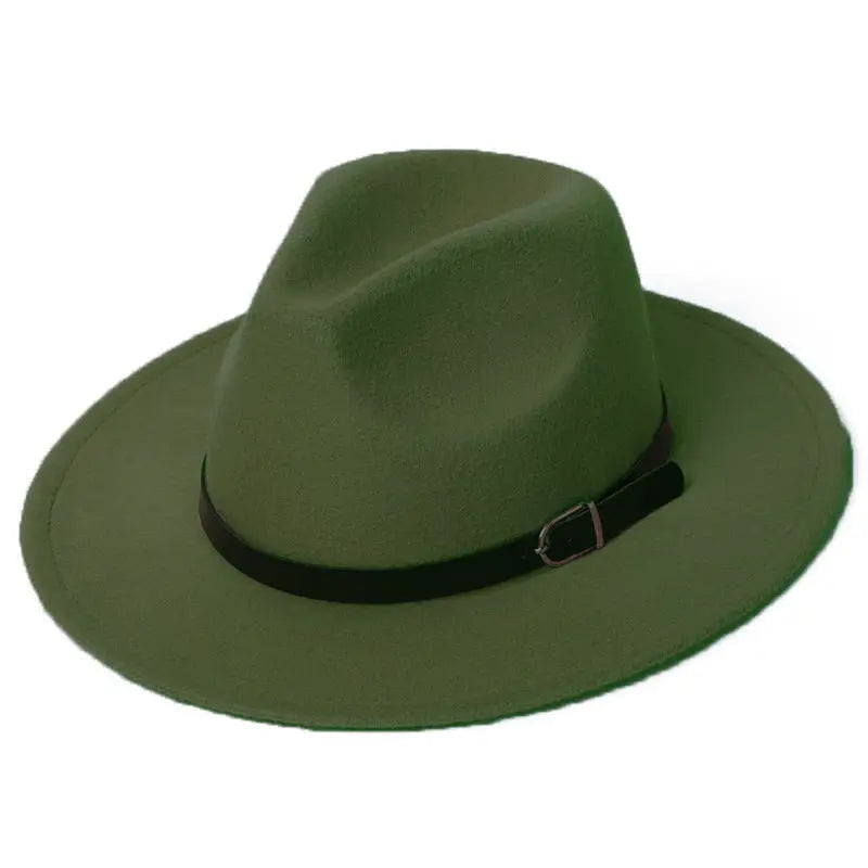 Black European and American retro jazz hat in British style, stylish vintage accessory by Dropshipman.