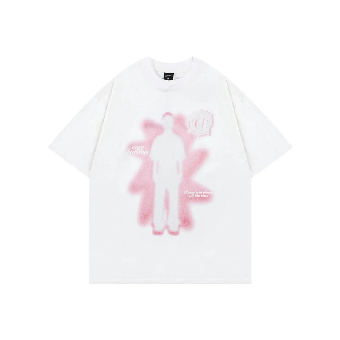 Human Shadow Print Short Sleeve Men Clothing Summer by Dropshipman