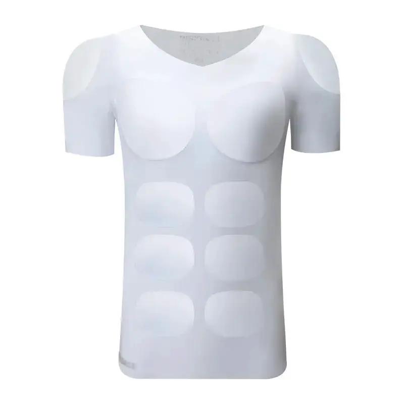Simulated Abs And Chest Muscle Clothing Fake Muscle Underwear by Dropshipman