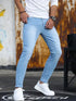 Blue retro washing men&
