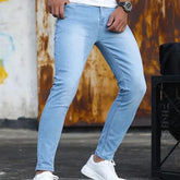 Blue retro washing men&