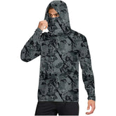 Dark gray camouflage outdoor climbing ice silk sun-protection clothing by Dropshipman for cross-border outdoor sports and adventures.