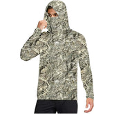 Dark gray camouflage outdoor climbing ice-silk sun-protection clothing by Dropshipman for cross-border sports and outdoor activities.