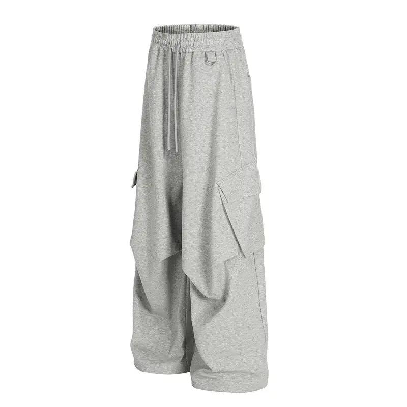 Mens Autumn Loose-Fit Slimming Sports Sweatpants by Dropshipman