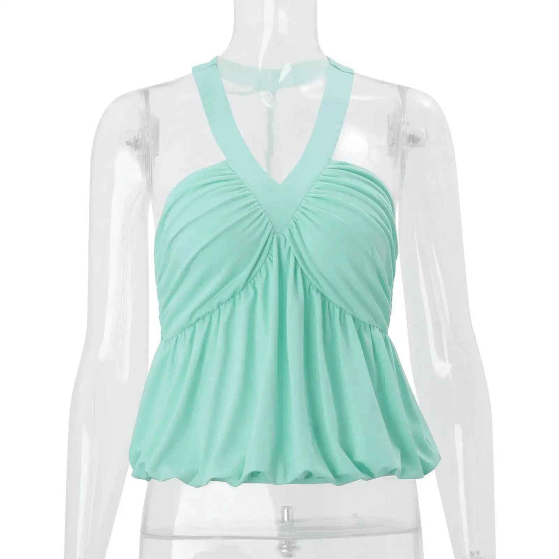 Summer New Off-shoulder Halter Bandeau Backless Alluring Camisole Top For Women