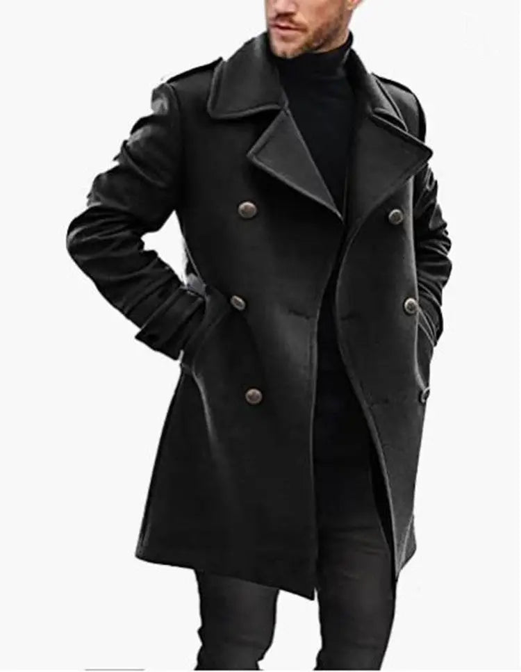 Light gray woolen men&