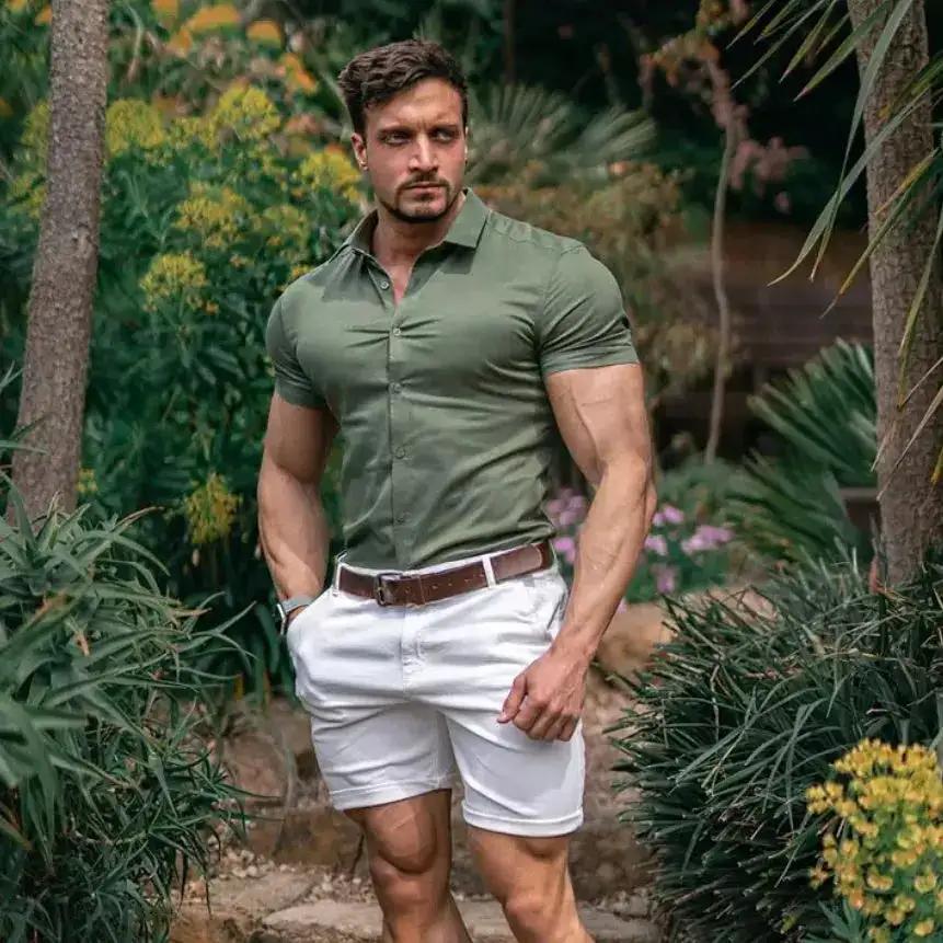 Spring Breathable Quick-drying High-elasticity Sports Shirt by Dropshipman