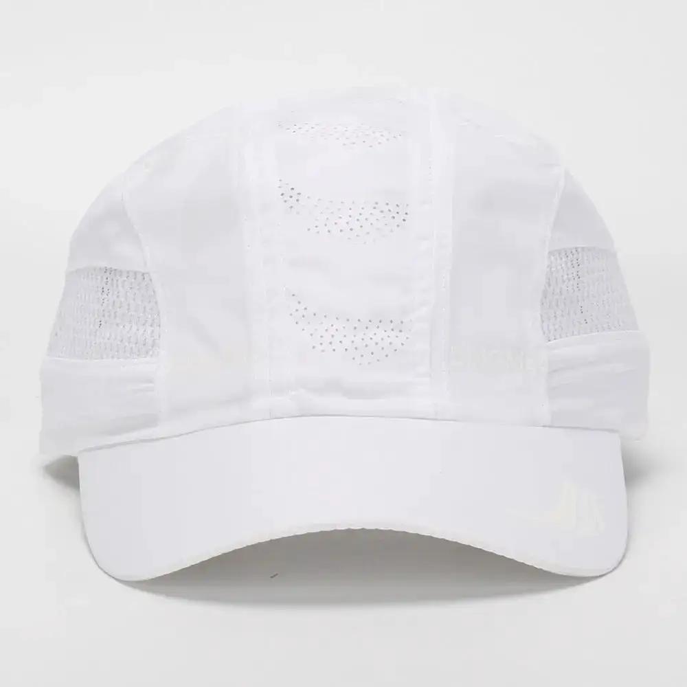 Navy blue men's and women's quick-drying, waterproof breathable baseball cap with soft brim, suitable for outdoor activities and daily wear.