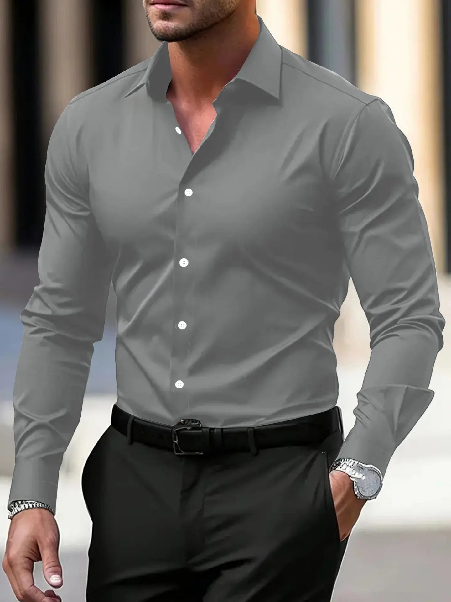 Navy blue men&