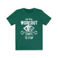 Navy XL T-shirt from The Real Workout collection by Dropshipman, featuring a comfortable fit and casual style.