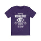 Navy XL T-shirt from The Real Workout collection by Dropshipman, featuring a comfortable fit and casual style.