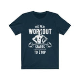 Navy XL hoodie from The Real Workout by Dropshipman, featuring a comfortable fit and casual style.