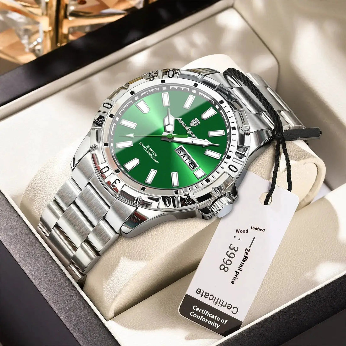 Swiss Brand Waterproof Fashion New Men&