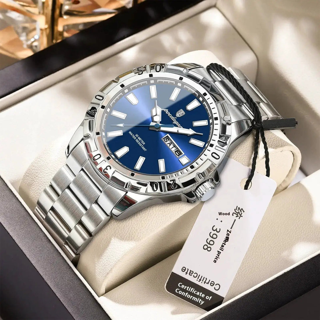 Swiss Brand Waterproof Fashion New Men&