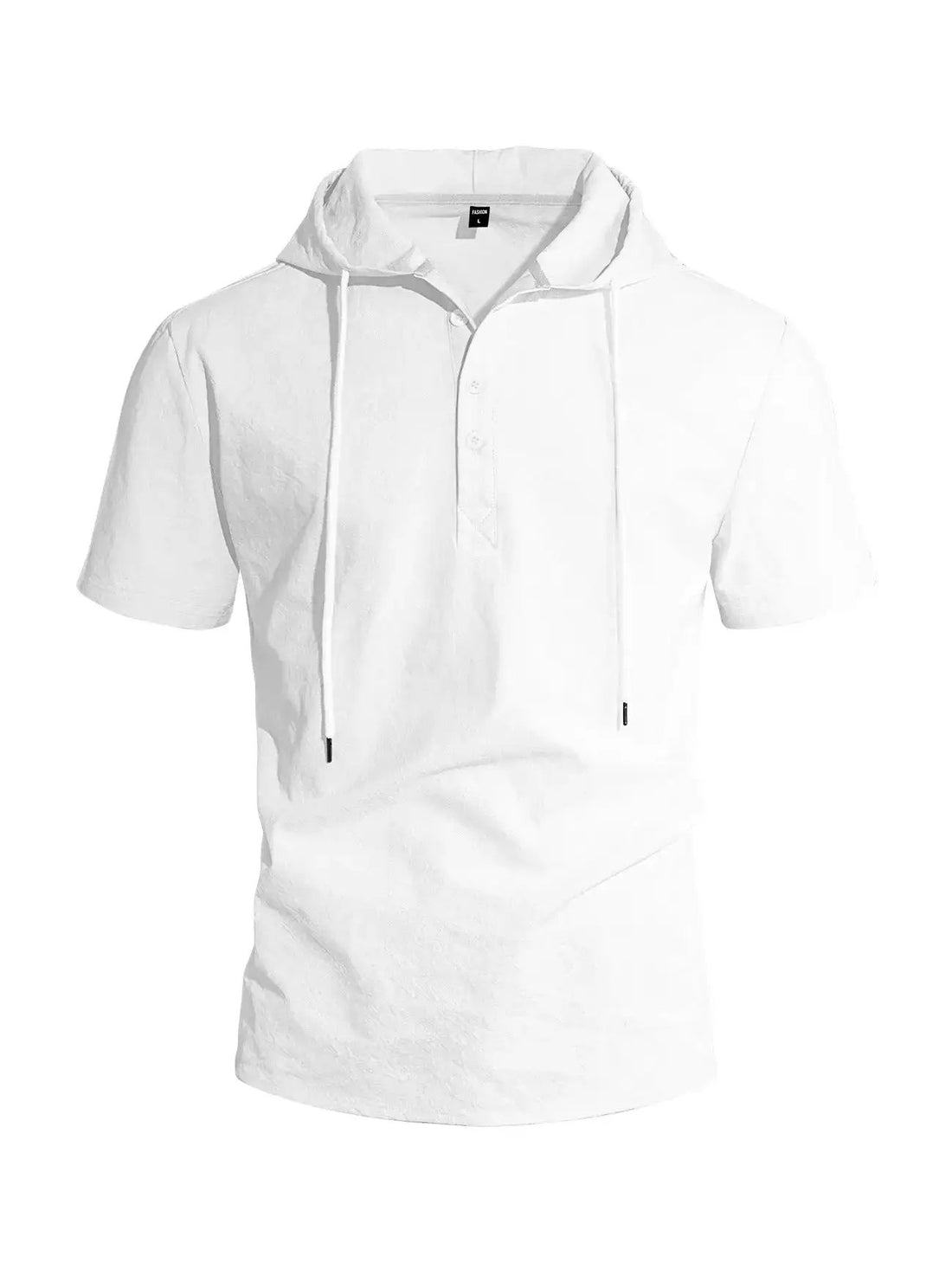 Mens Linen Short-sleeve Shirt by Dropshipman