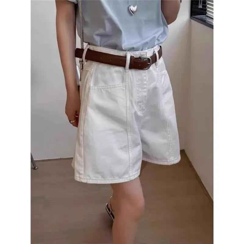 Stylish Relaxed-fit Trendy A-line Hot Pants