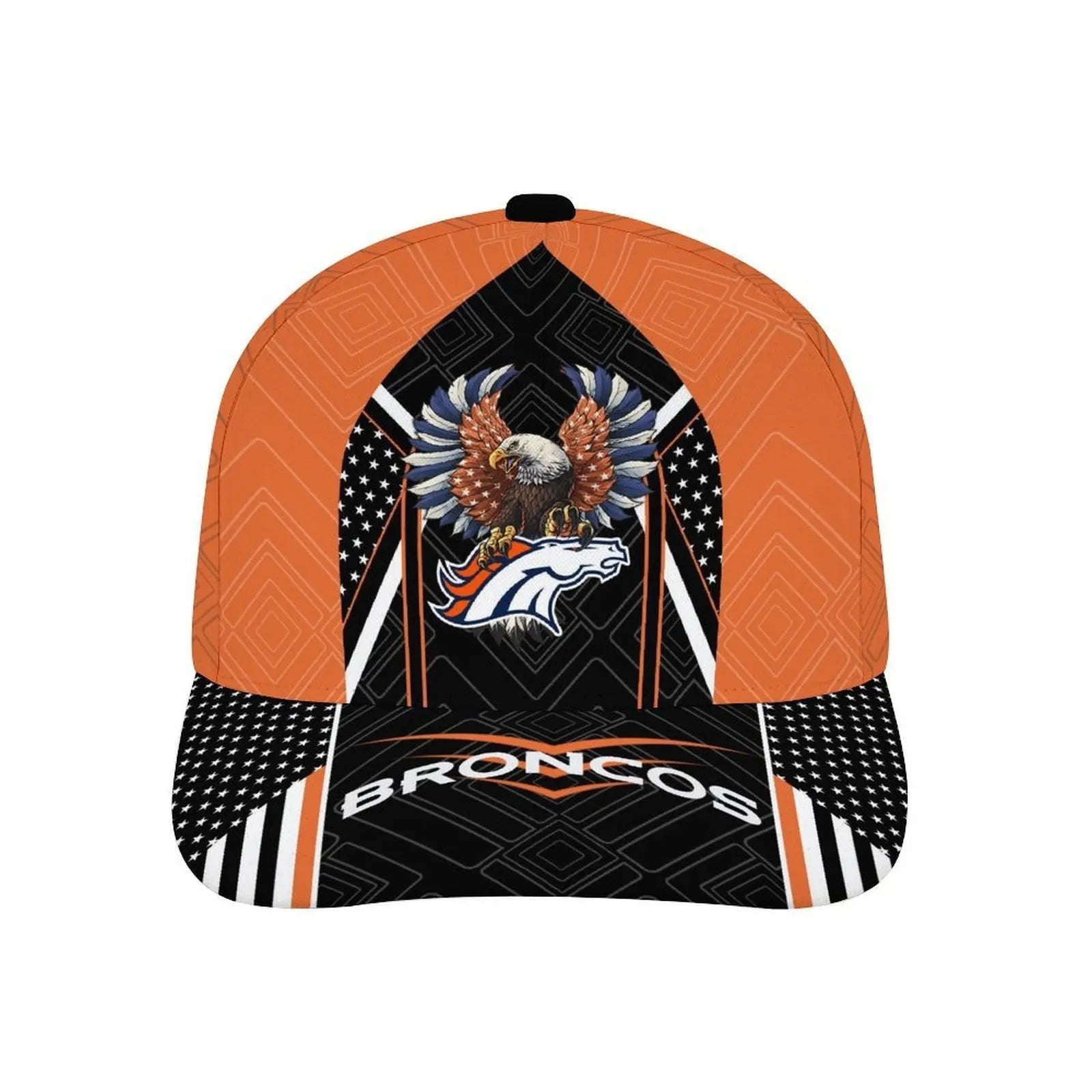 Creative casual printed cap with baseball-style brim by Dropshipman, featuring versatile design and comfortable fit.