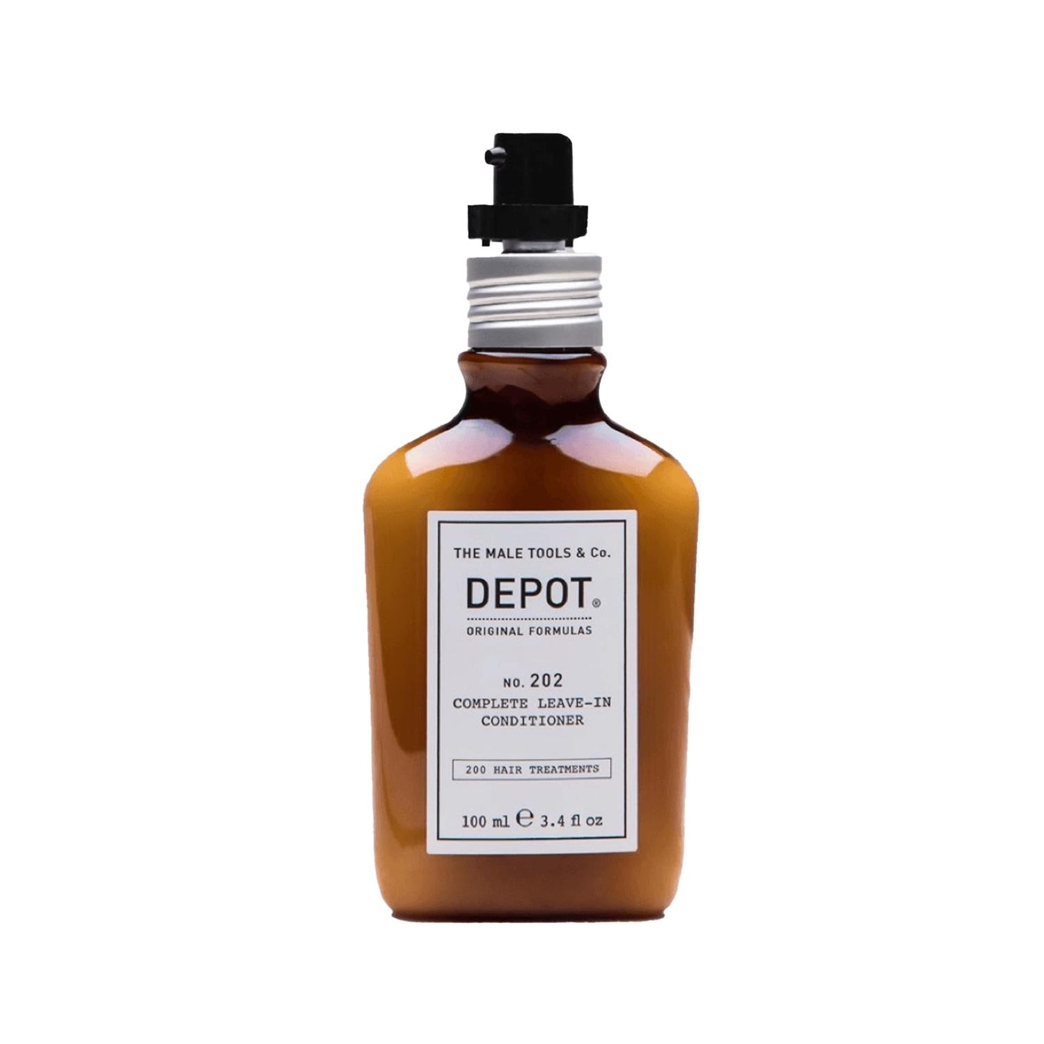 Depot No. 202 Leave-In Hair Cream 100ml - Moisturizing &amp; Nourishing for Dry/Damaged Hair