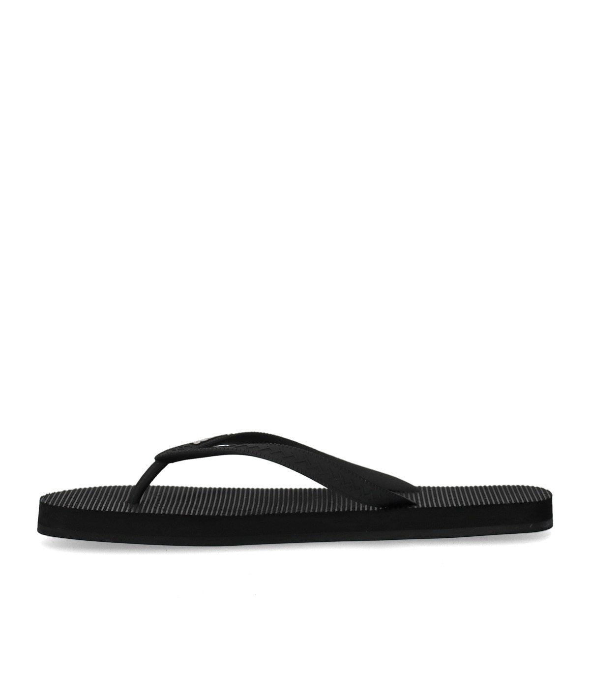 Dsquared2 Black Flip Flops With Logo