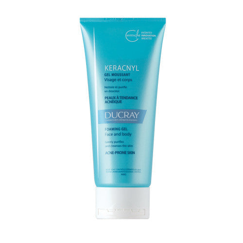 Ducray Keracnyl Foaming Gel Cleanser for Oily &amp; Acne-Prone Skin