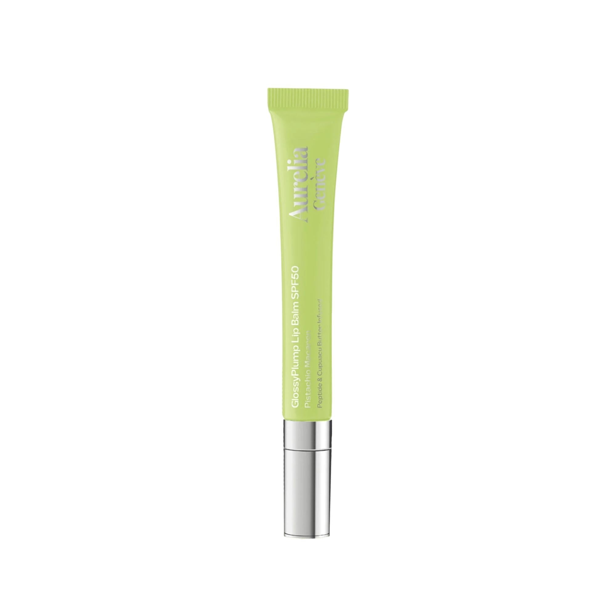 Aurelia Geneve GlossyPlump SPF50 Tinted Lip Balm Pistachio Macaron 12 ml