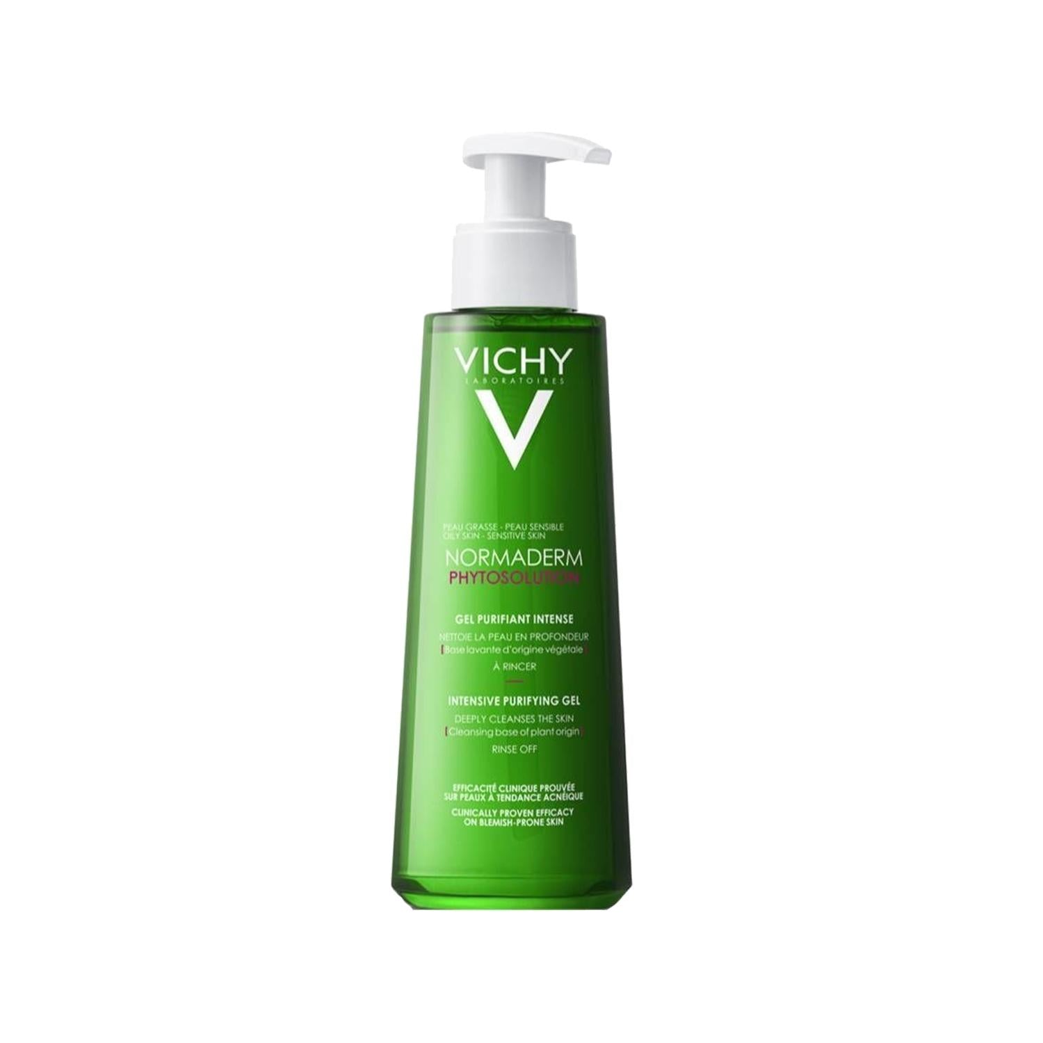 Vichy Normaderm Phytosolution Face Cleansing Gel for Oily &amp; Combination Skin - 400ml Purifying Facial Gel