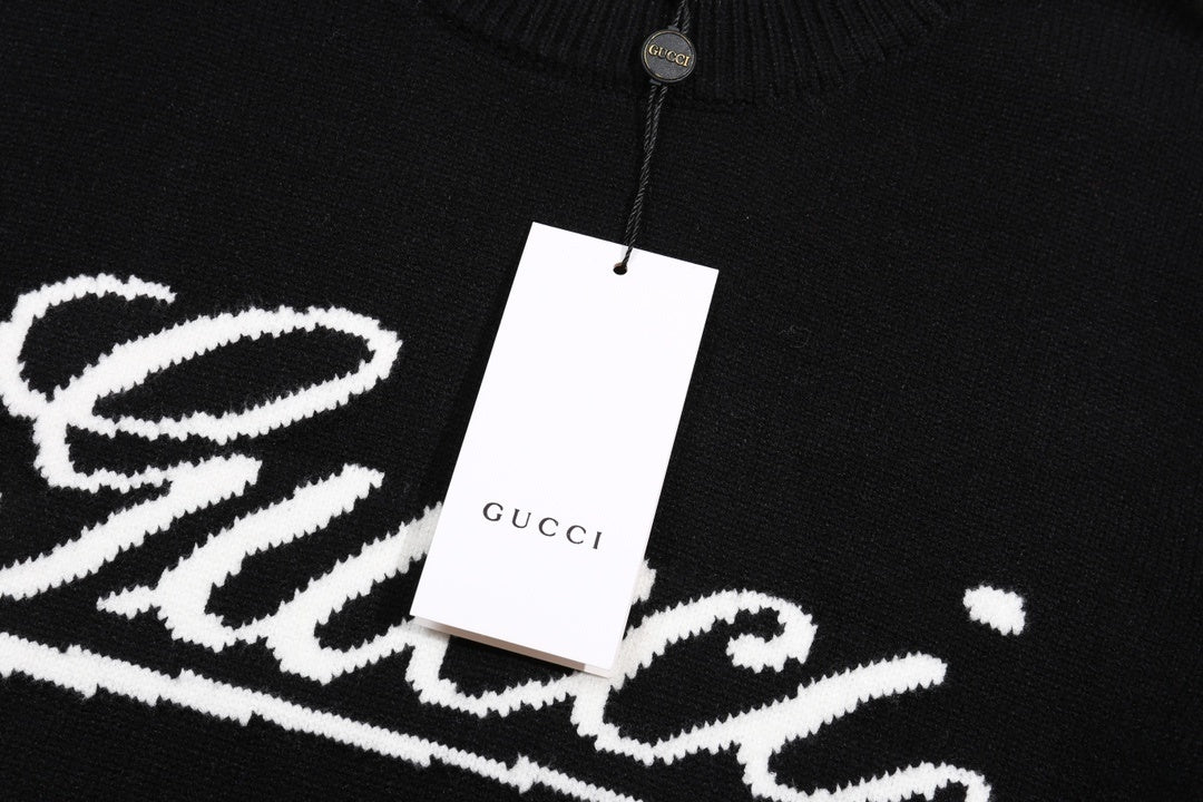 Gucci Logo Crew-Neck Sweater