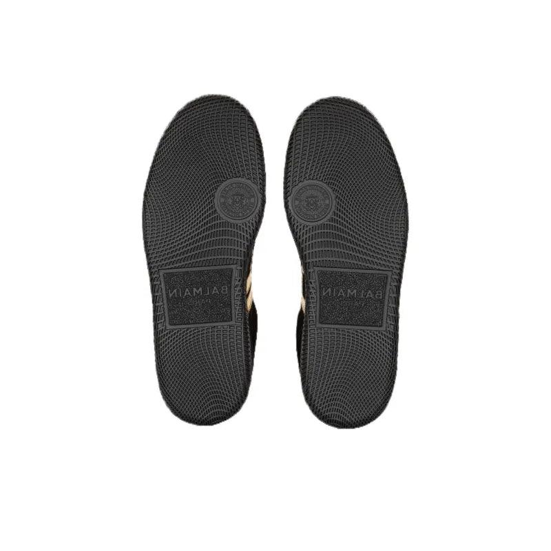 BALMAIN Pb Logo Low-Top Sneakers