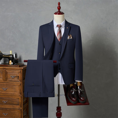 Mens Slim Fit Business Suit Set